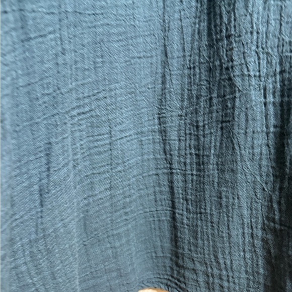 Velvet by Graham and Spencer Chic Teal Maxi Dress, Vintage Slub. Lightweight. S - Picture 3 of 16